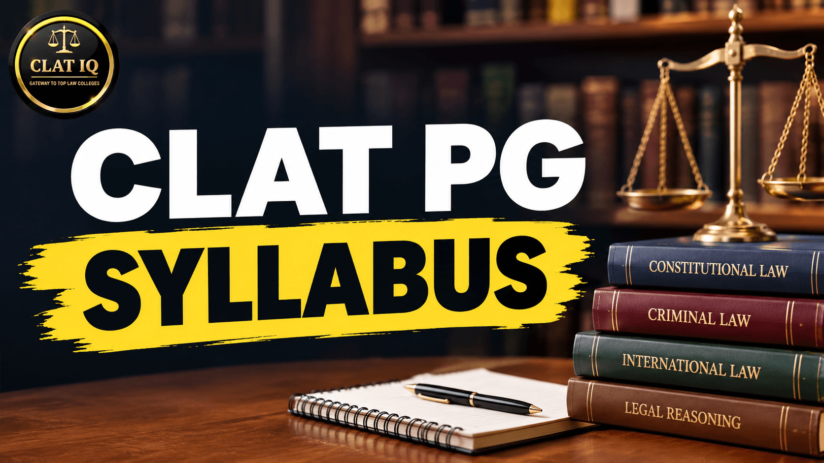 CLAT PG: A Complete Guide to Pattern, Syllabus