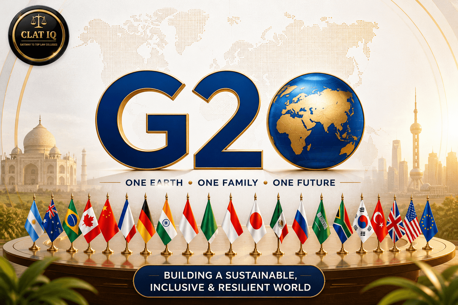 The G20 Cheat Sheet Every CLAT Aspirant Needs