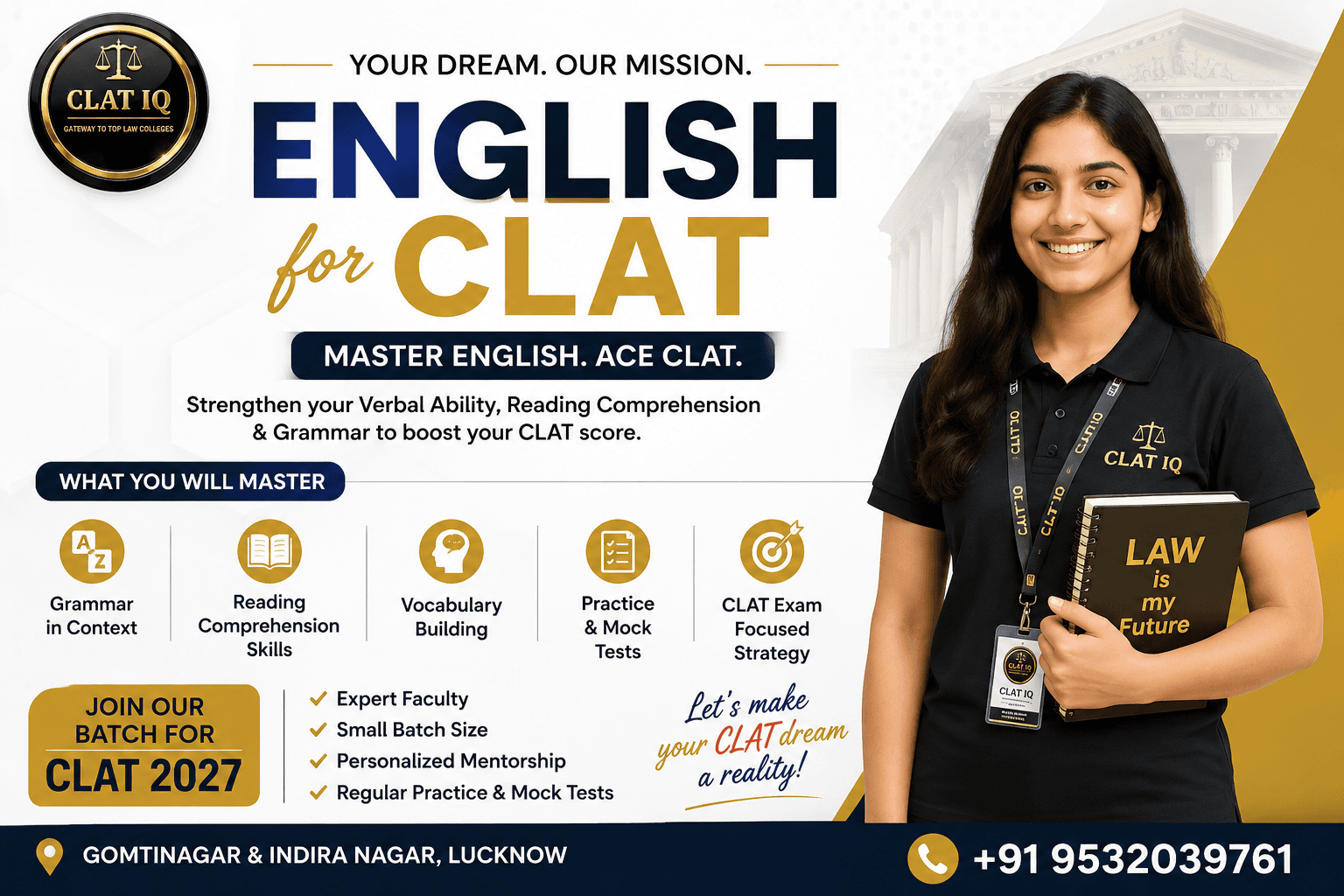 English for CLAT: The Complete Preparation Guide (2027)