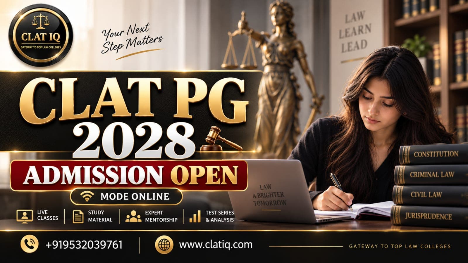 CLAT PG 2028 Online Batch